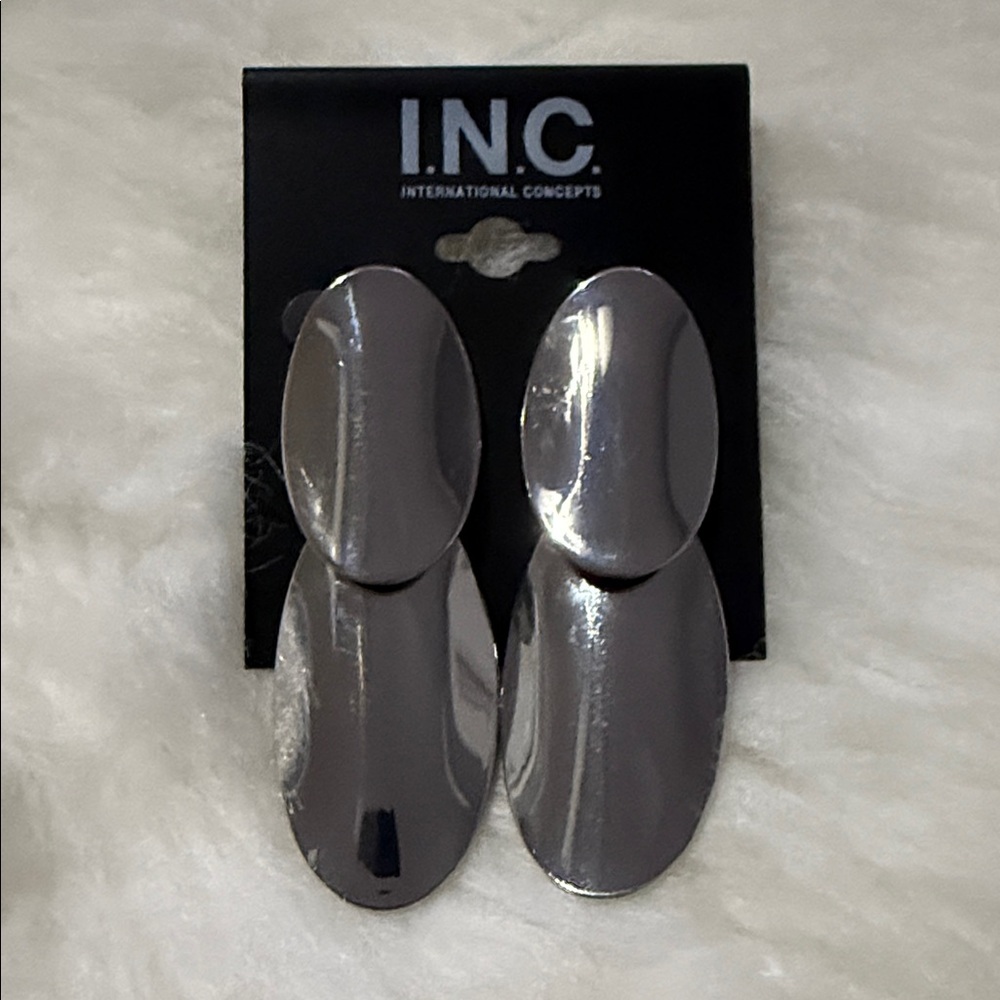 INC International Concepts Silver Earrings